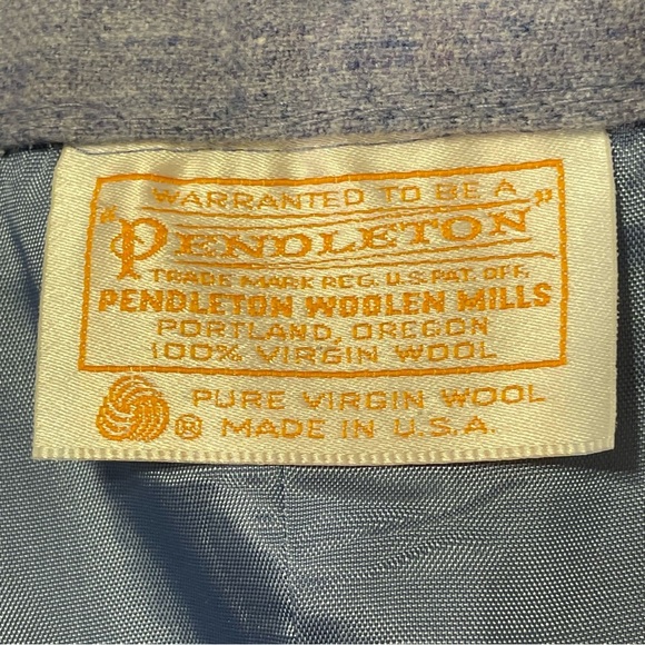 PENDLETON Vintage Pure Virgin Wool Midi Skirt - Picture 3 of 3